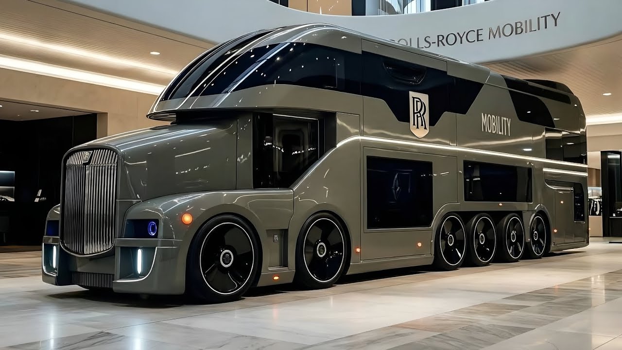 Rolls Royce Sobility Motorhome 2026 Цена, характеристики и интерьер премиум-класса