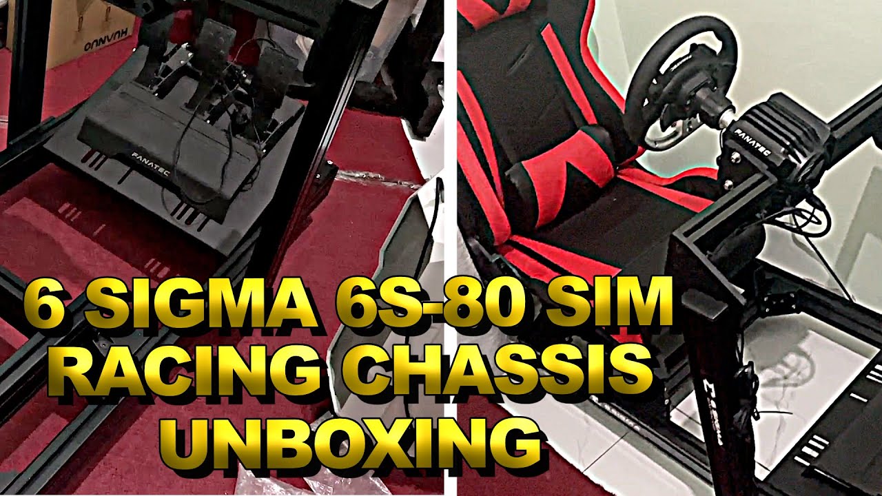 I BOUGHT the  Most Affordable Aluminum SIM RACING Cockpit 6Sigma Sim Racing 6S-80