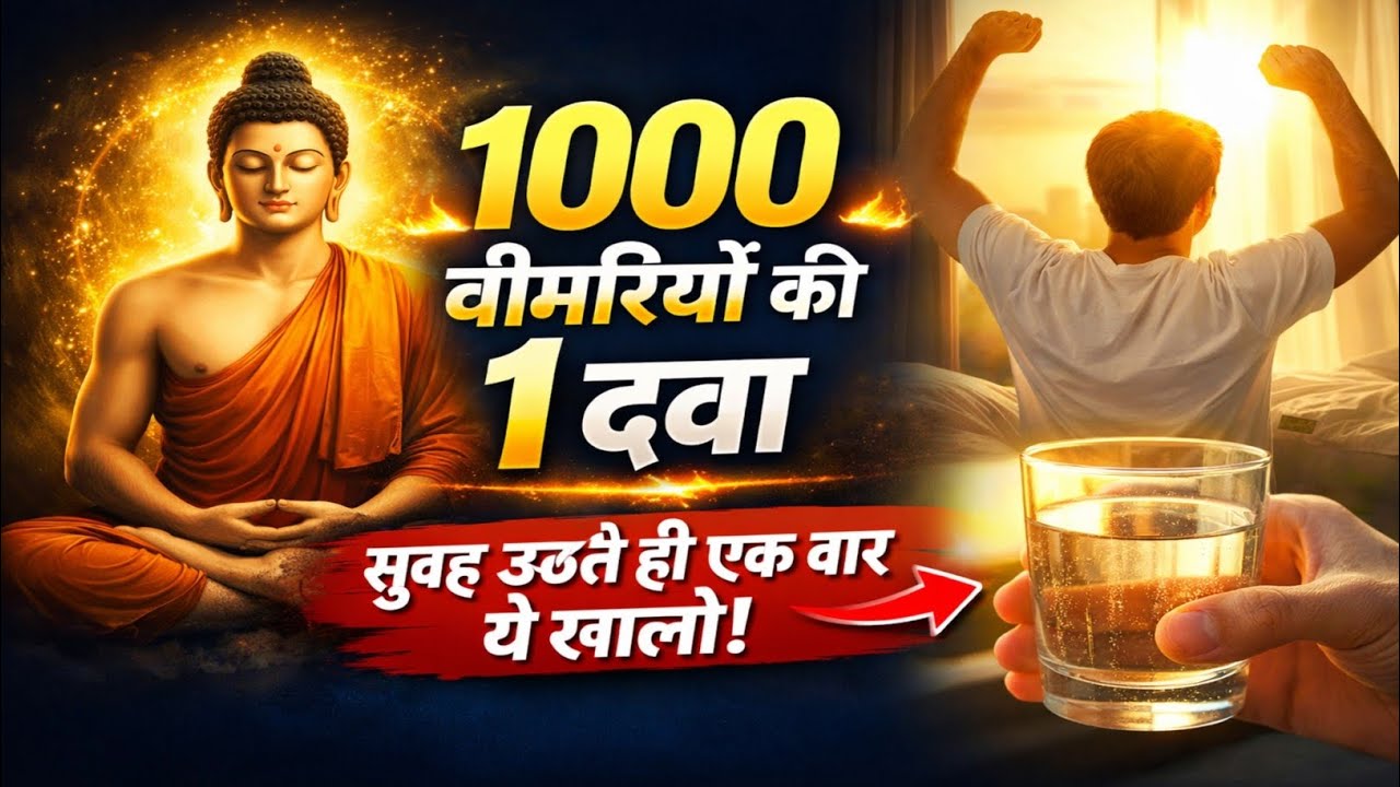 1 दिनमें 1000 बिमारियाँ खत्म सूबह उठतेहीं खालो । Buddhist Ayurvedic story on healhtips