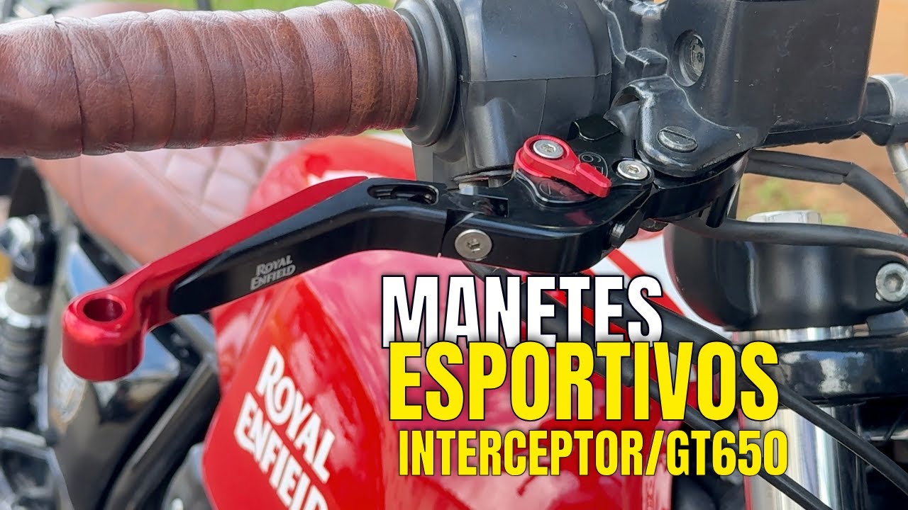 Manetes personalizados para #royalenfield #continentalgt650