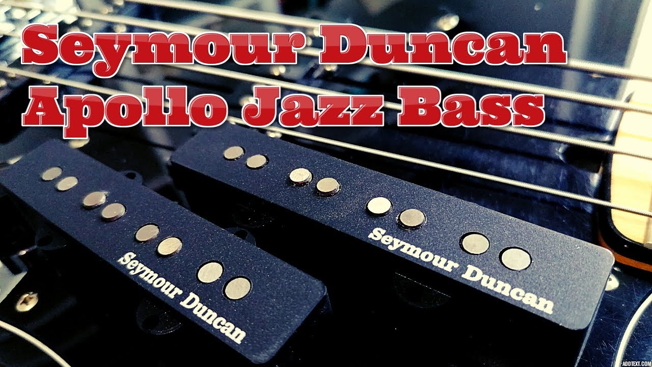 Seymour Duncan Apollo против Fender Jazz Bass Stock