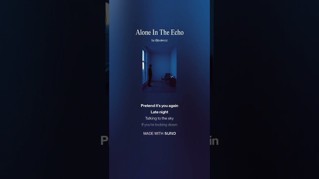 Alone In The Echo (Alan Walker style)