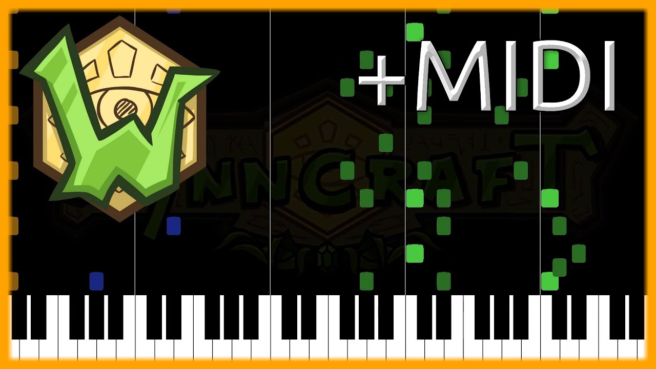 [015] Epic Wynn (Ragni Outskirts) Piano Tutorial + MIDI [Wynncraft]