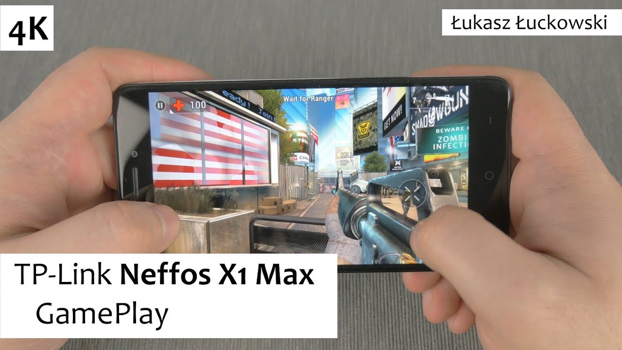 TP-Link Neffos X1 Max 3GB Ram, MediaTek P10, Mali T860MP2 | GamePlay