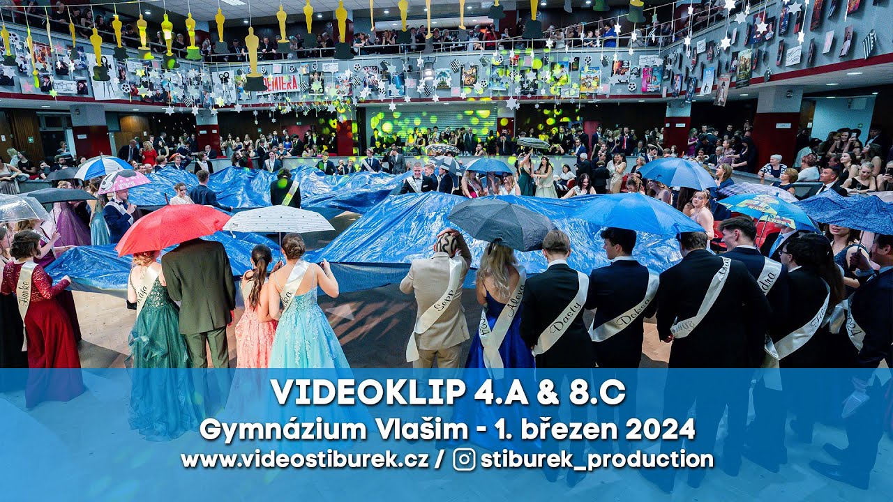 Videoklip / 4.A & 8.C / Gymnázium Vlašim 2024
