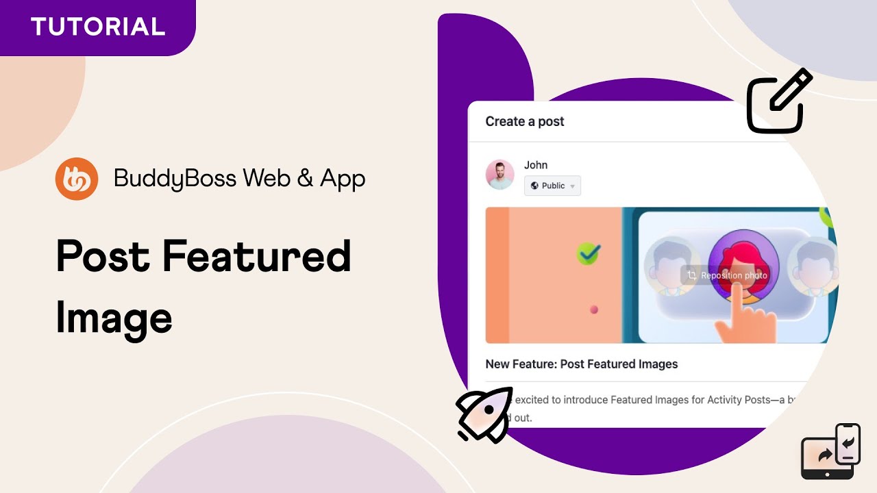 Как добавлять избранные изображения в сообщения активности в BuddyBoss