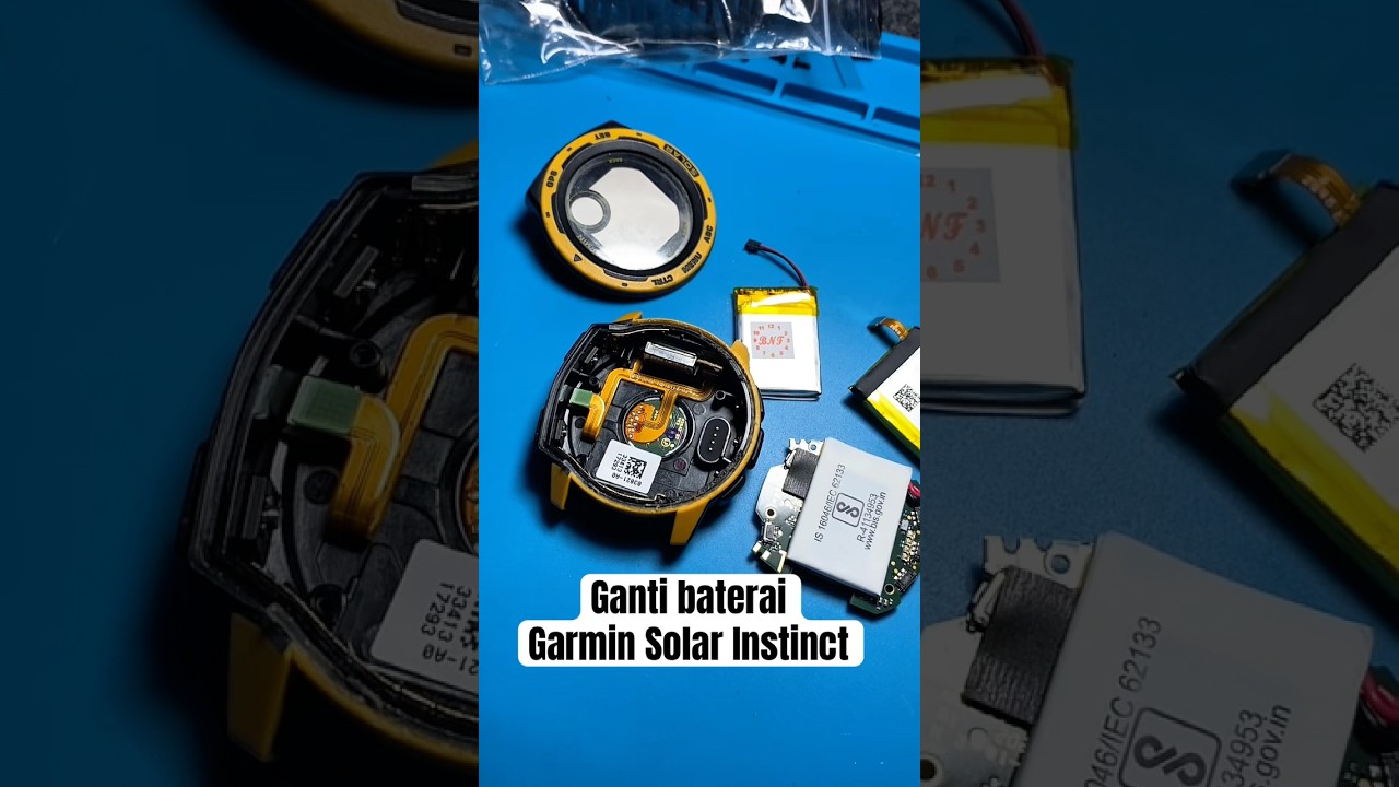 Ganti baterai garmin instinct solar