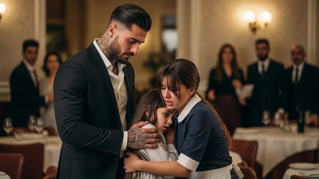 Waitress Faced the Gunmen to Shield the Italian Mafia Boss’s Daughter — And Collapsed in Her Arms