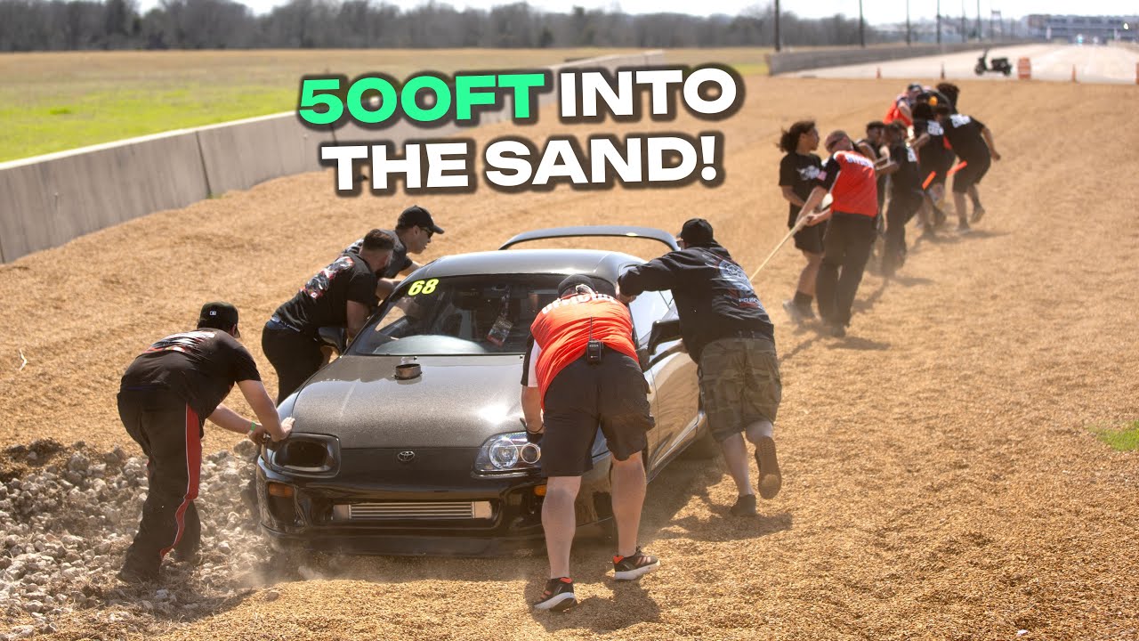 Supra Slams SAND PIT at 150mph, Lambo hits 235mph, and MORE! (TX2K25 Day 1)