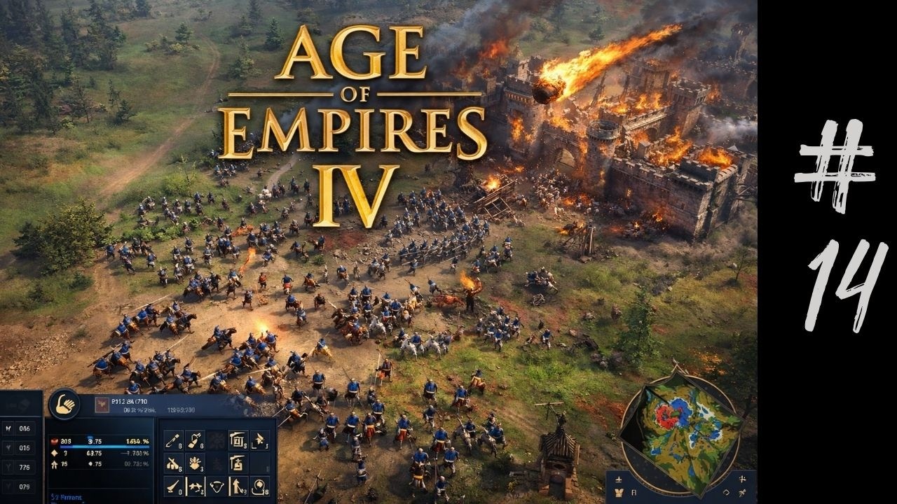 Age of Empires IV #14 - A BATALHA DE PONTVALLIAN - PC (1080p Walkthrough)