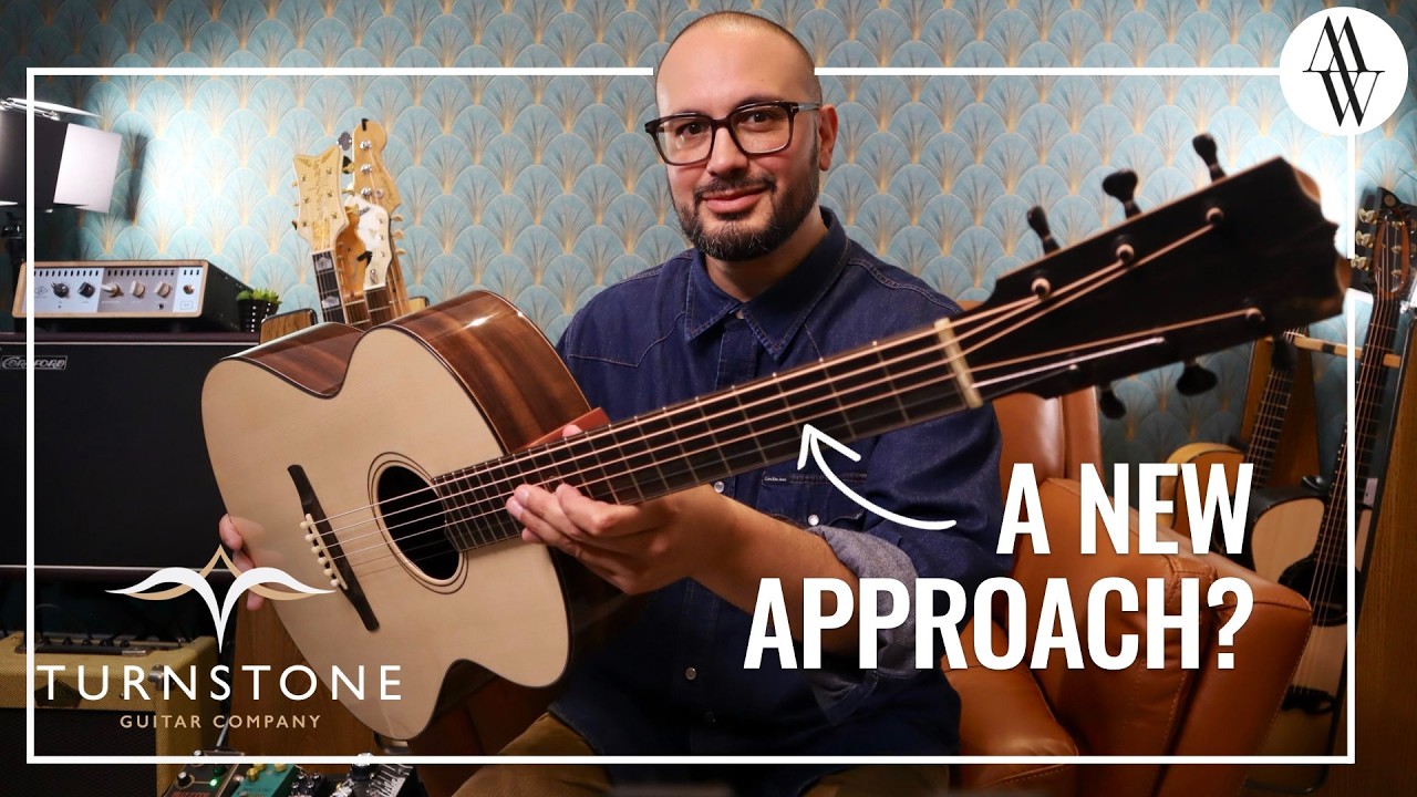 Let's play the new Turnstone Select Series Acoustic Guitar - Handmade in the UK