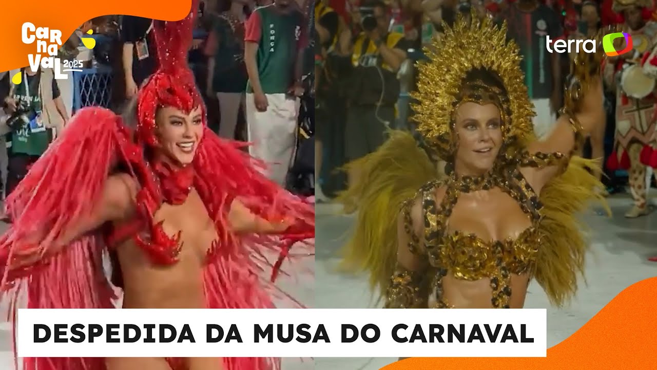 Símbolo do carnaval: veja a trajetória de Paolla Oliveira como rainha da Grande Rio