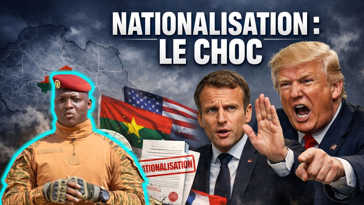 Ibrahim Traoré choqué La nationalisation des mines du Burkina Faso face à une riposte internationale