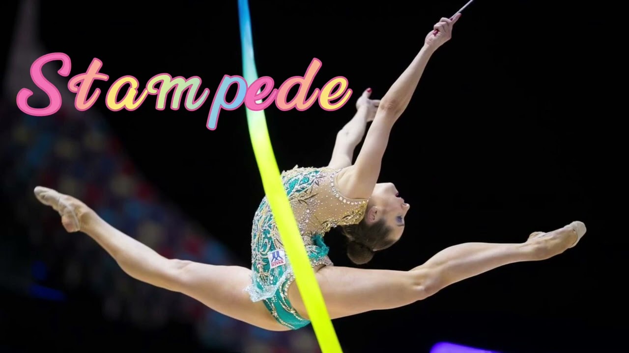 Música para gimnasia rítmica.   1:30.  Stampede