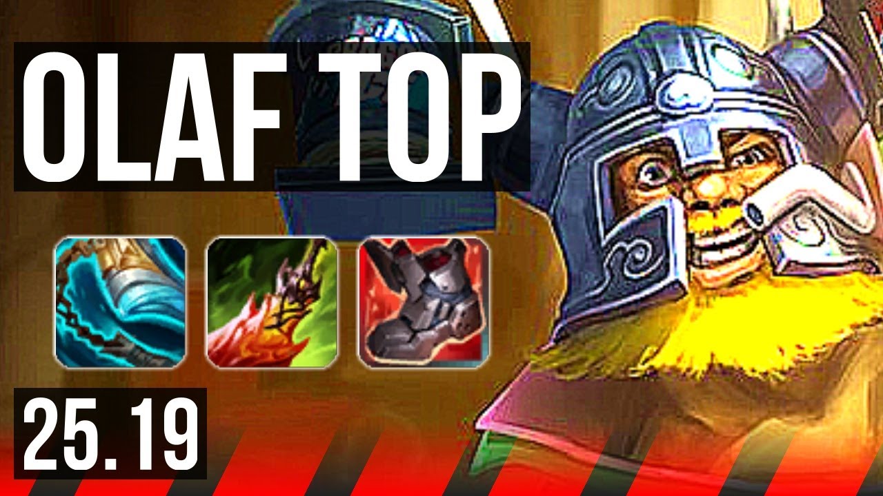 OLAF vs TRUNDLE (TOP) | 13/1/1, Legendary | EUW Master | 25.19