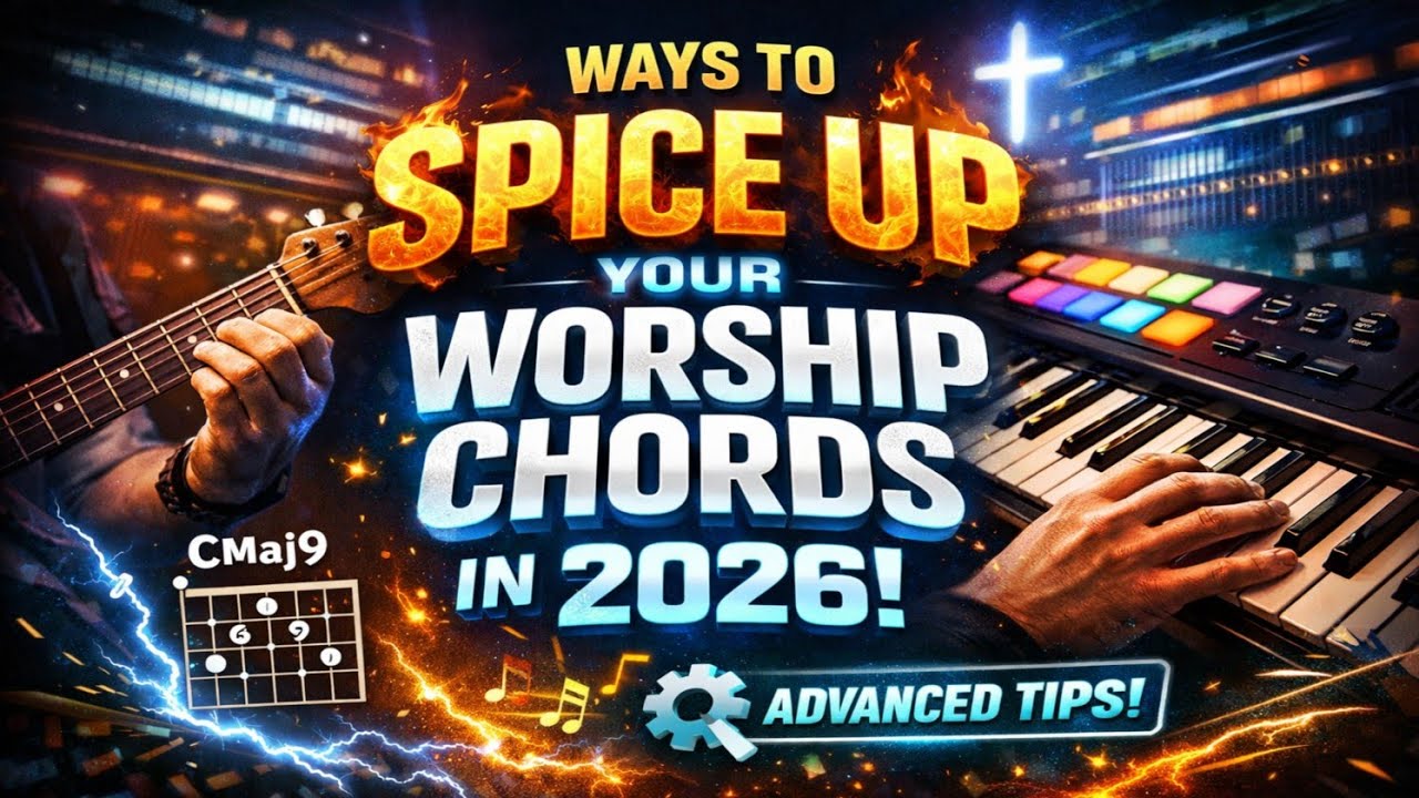 Ways to spice up your worship chords in 2026