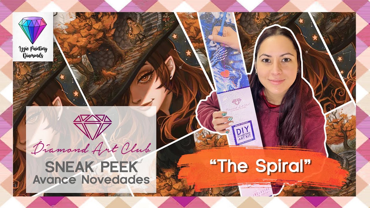 Sneak Peek Diamond Art Club #54 “The Spiral”