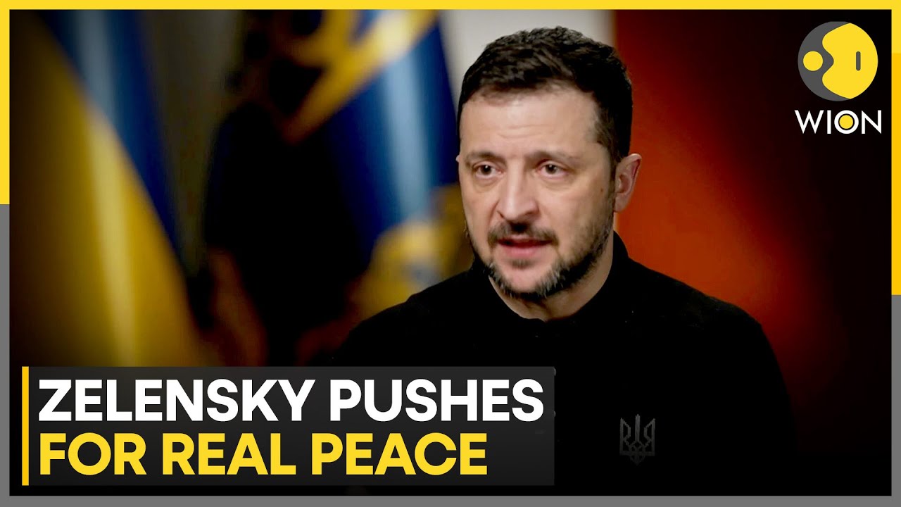 US-Ukraine Talks: Zelensky Commits to Peace Negotiations as Ukraine-US Talks Stall | Wion