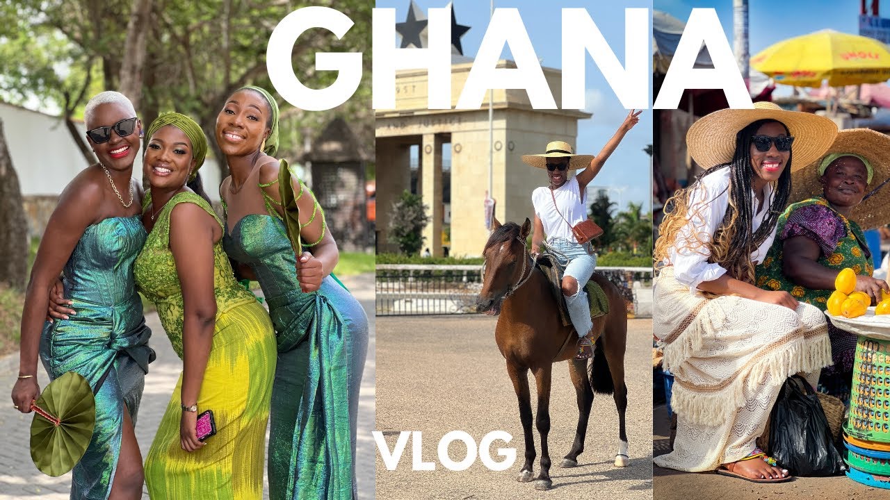 GHANA TRAVEL VLOG |7 days in Ghana, Africa. Ghana traditional wedding, city tour, Shai hills hiking