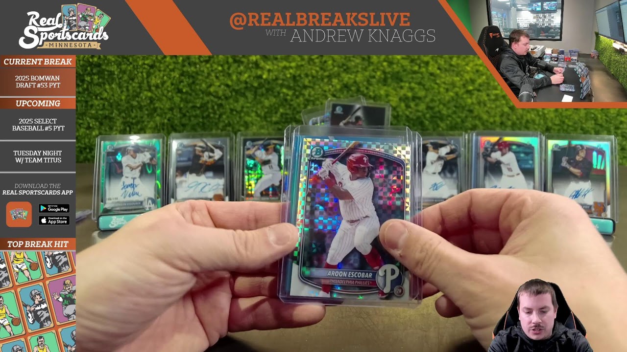 2025 Bowman Draft #53 Hobby HALF CASE Pick Your Team
