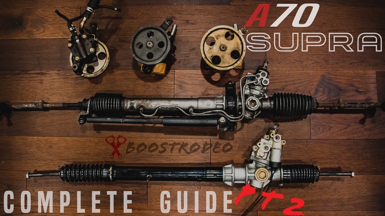 Everything You Need To Know About The MKIII (A70) Supra's Power Steering System