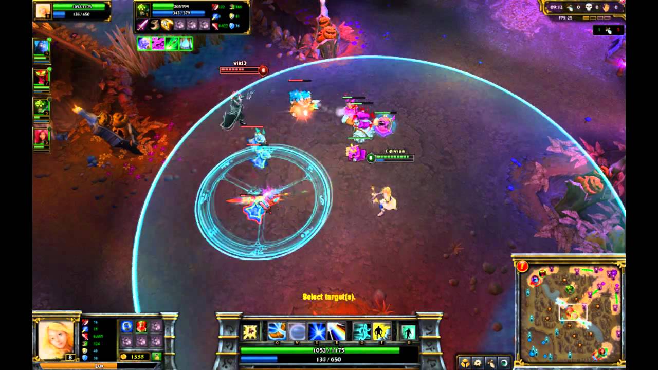 League of Legends Lux Gameplay 1 pt1