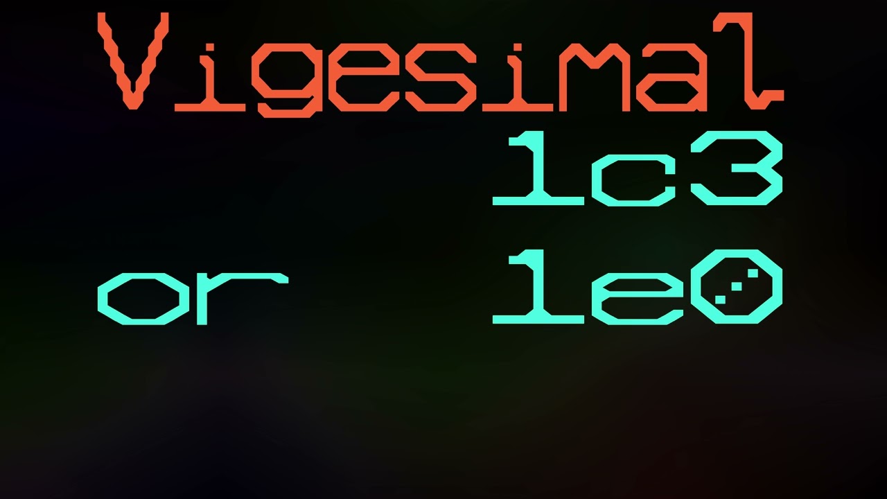 Sleepy Vigesimal Mathematics 2