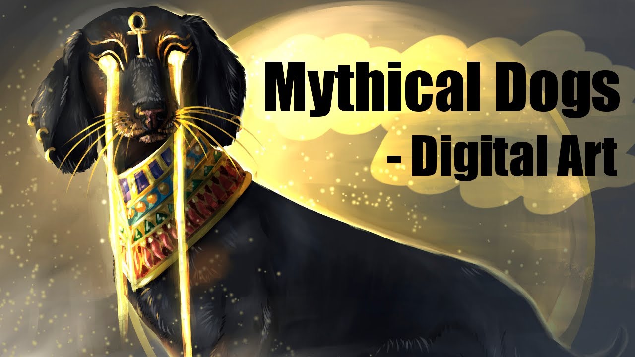 Mythical Dogs | Digital Art