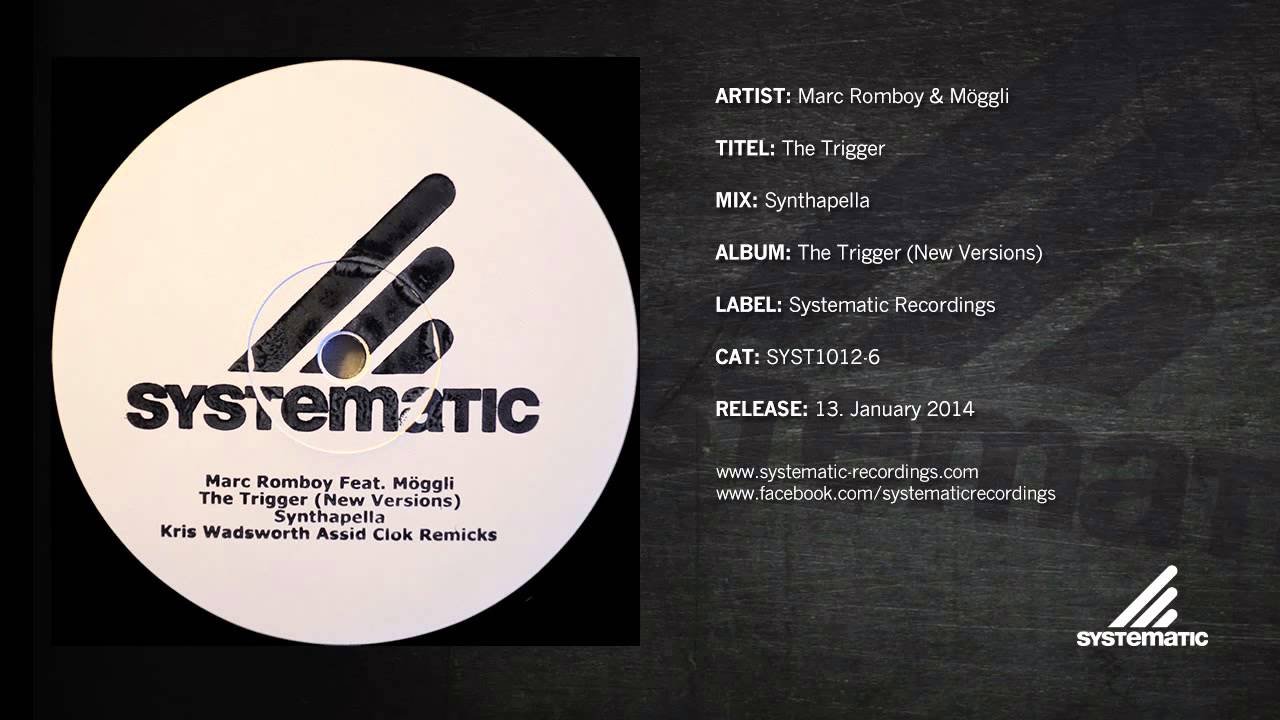 Marc Romboy & M&ouml;ggli - The Trigger (Synthapella)