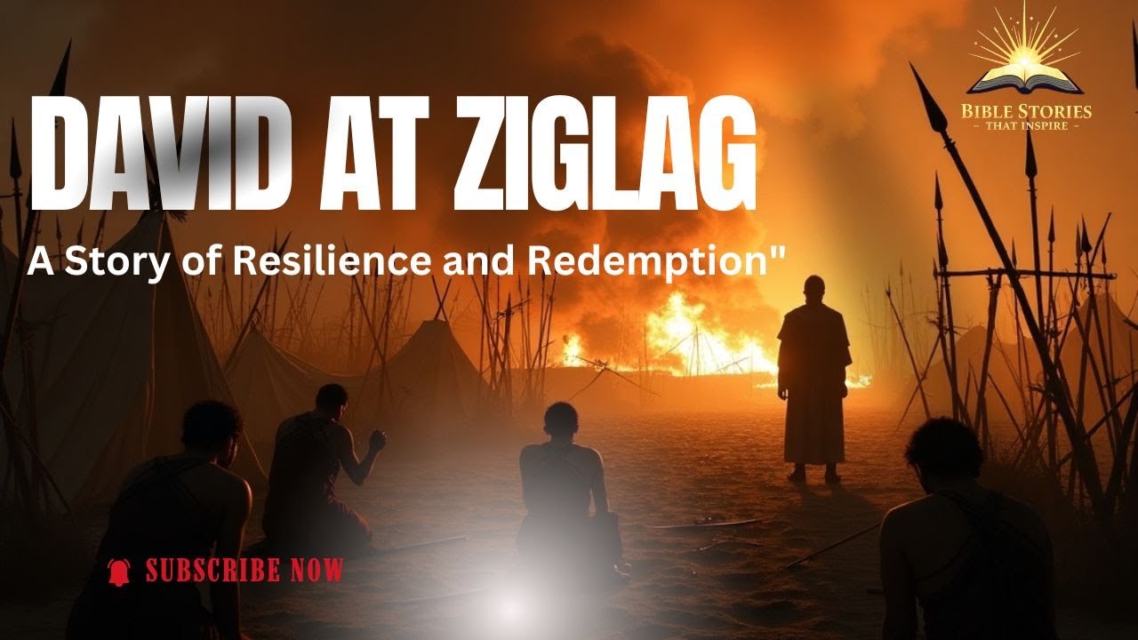 "David at Ziklag: A Story of Resilience and Redemption" |Bible Story| Inspirational Story|Hope