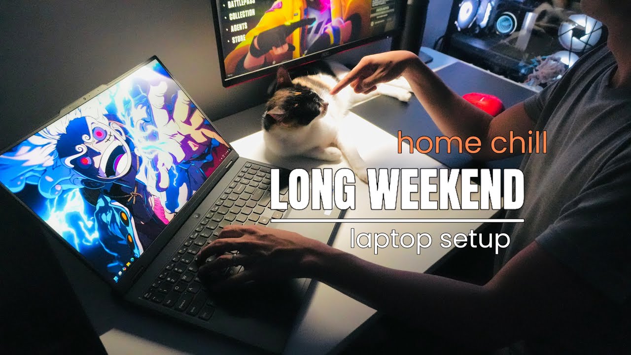 Gaming Vlog 🎮 | Chill Weekend at home with Lenovo Legion Pro 5i 💻👾