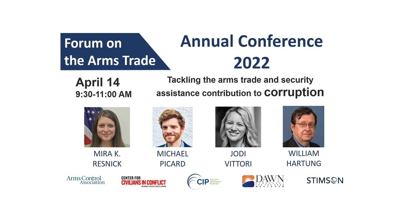 Annual Conference (session 2): Tackling arms trade & security assistance contribution to corruption