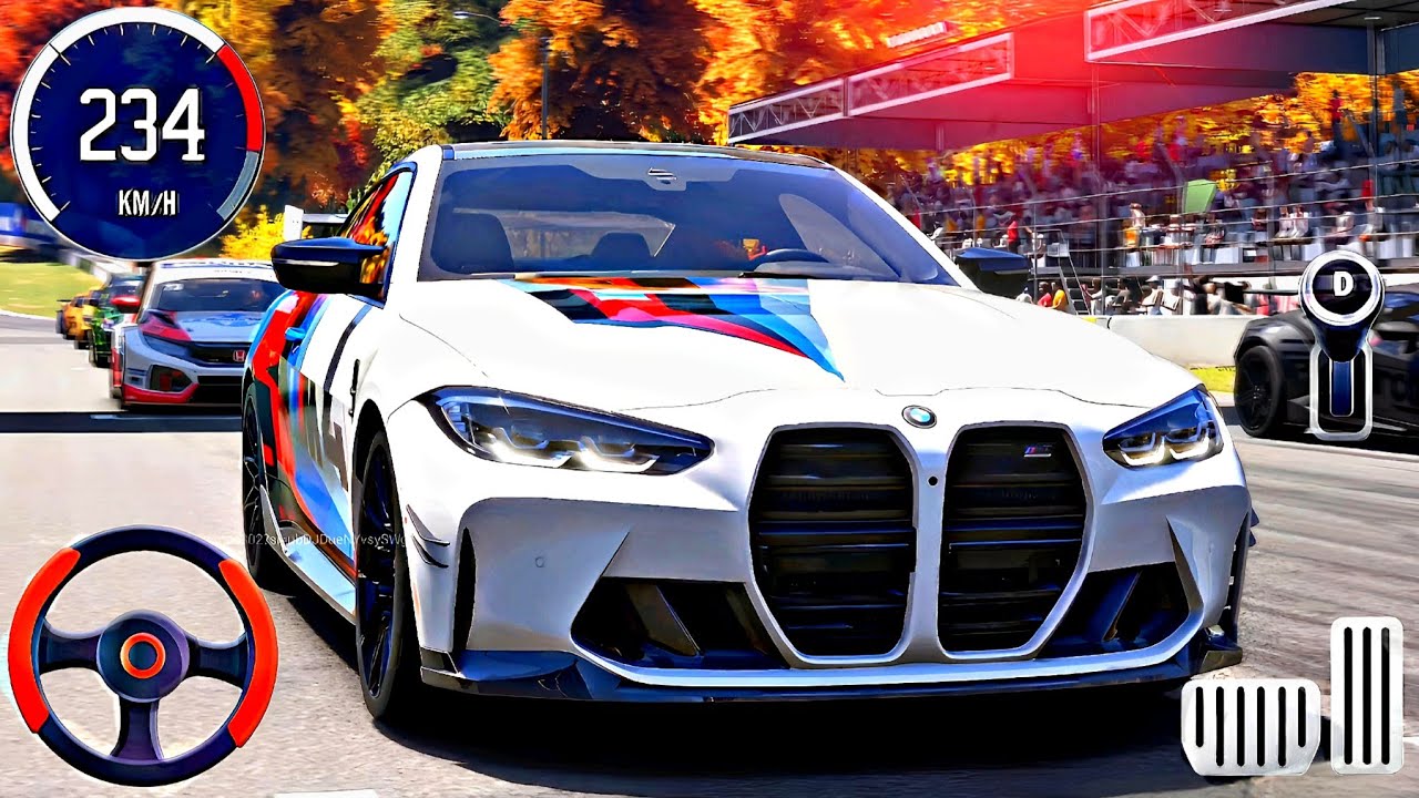 NEW Car BMW M4 Sports Car Racing - Forza Motorsport Simulator 3D : PC Gameplay #1