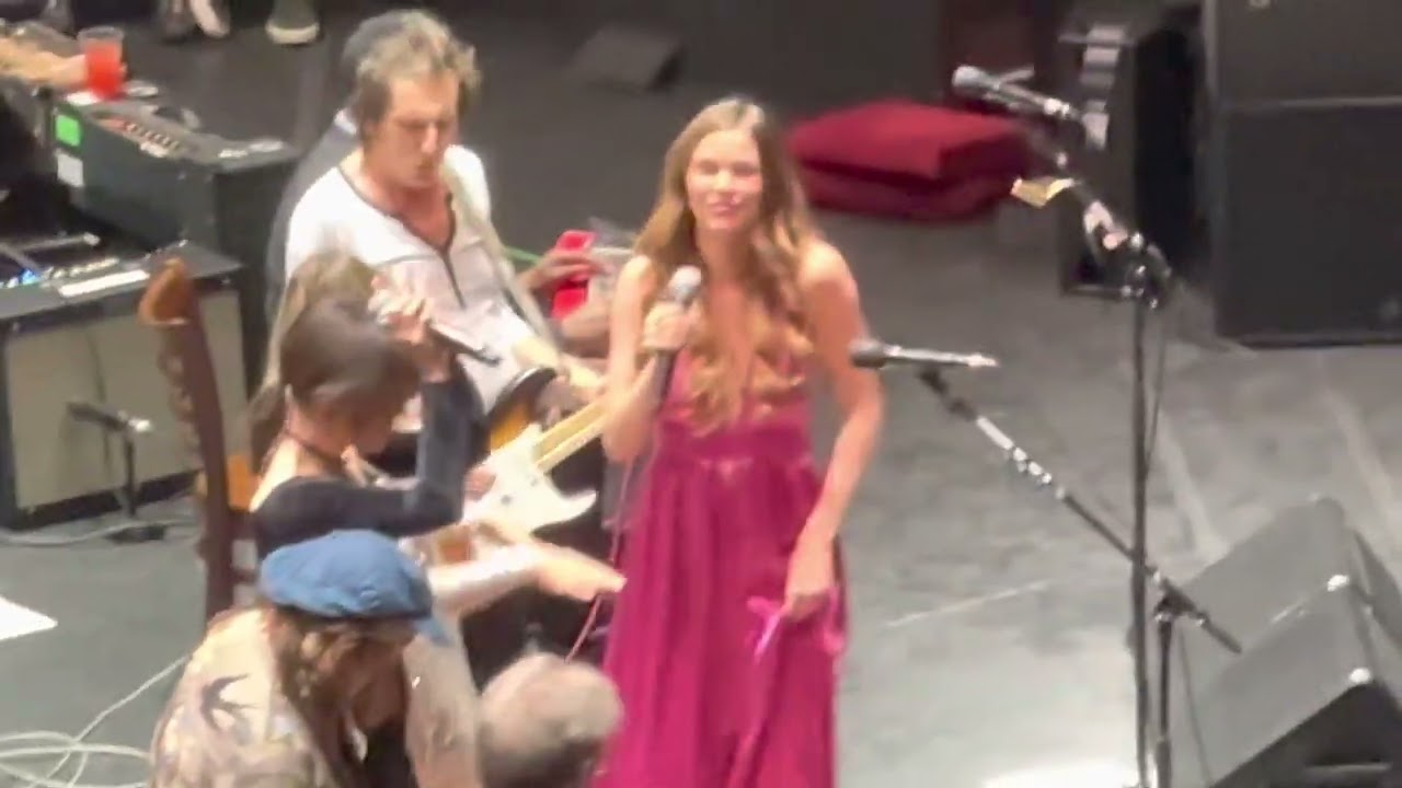 Jeff Beck tribute show 22nd May 2023 RAH the encore side view all performers on stage together