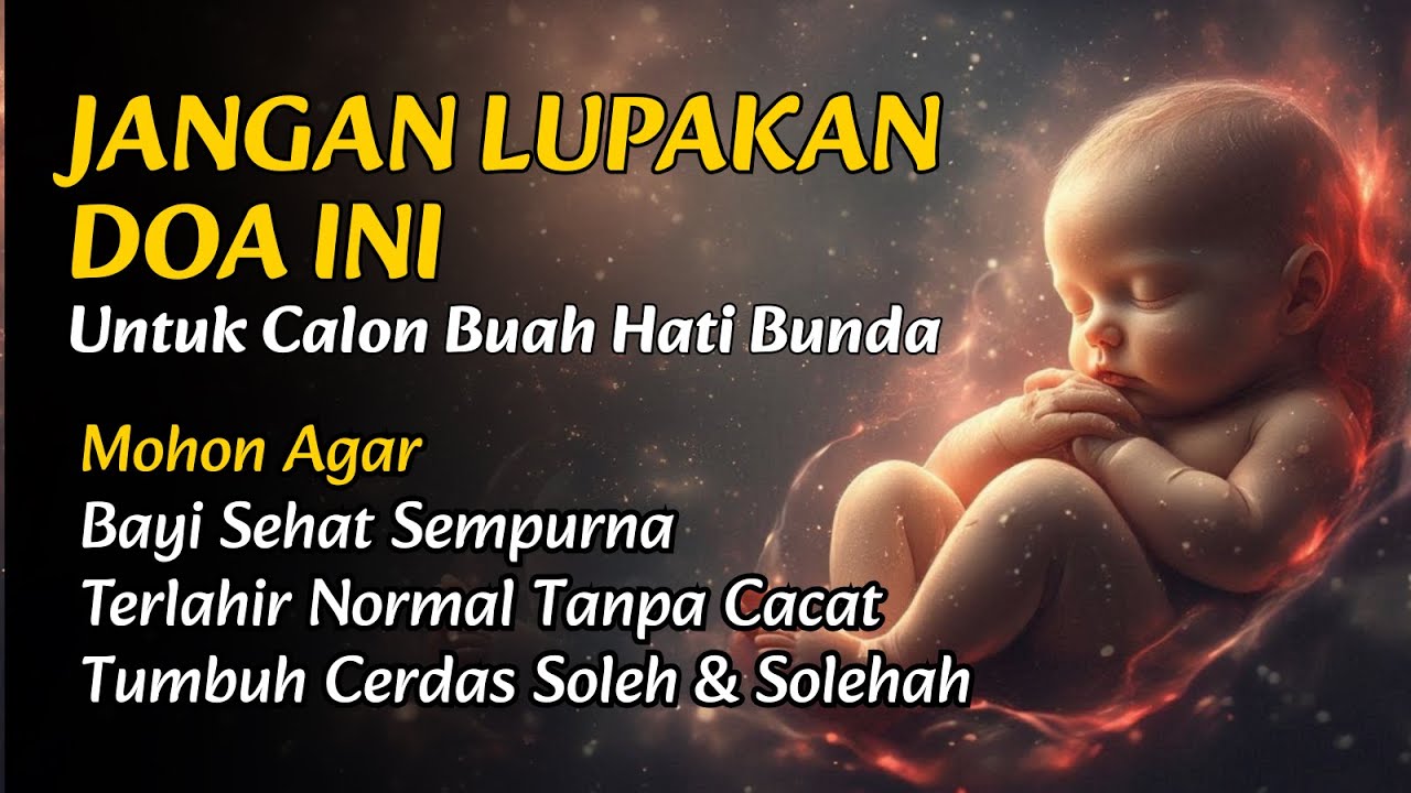 Dzikir Dan Doa IBU HAMIL Agar Bayi Sehat Sempurna dan Mudah Melahirkan - PIPIN HERLINA
