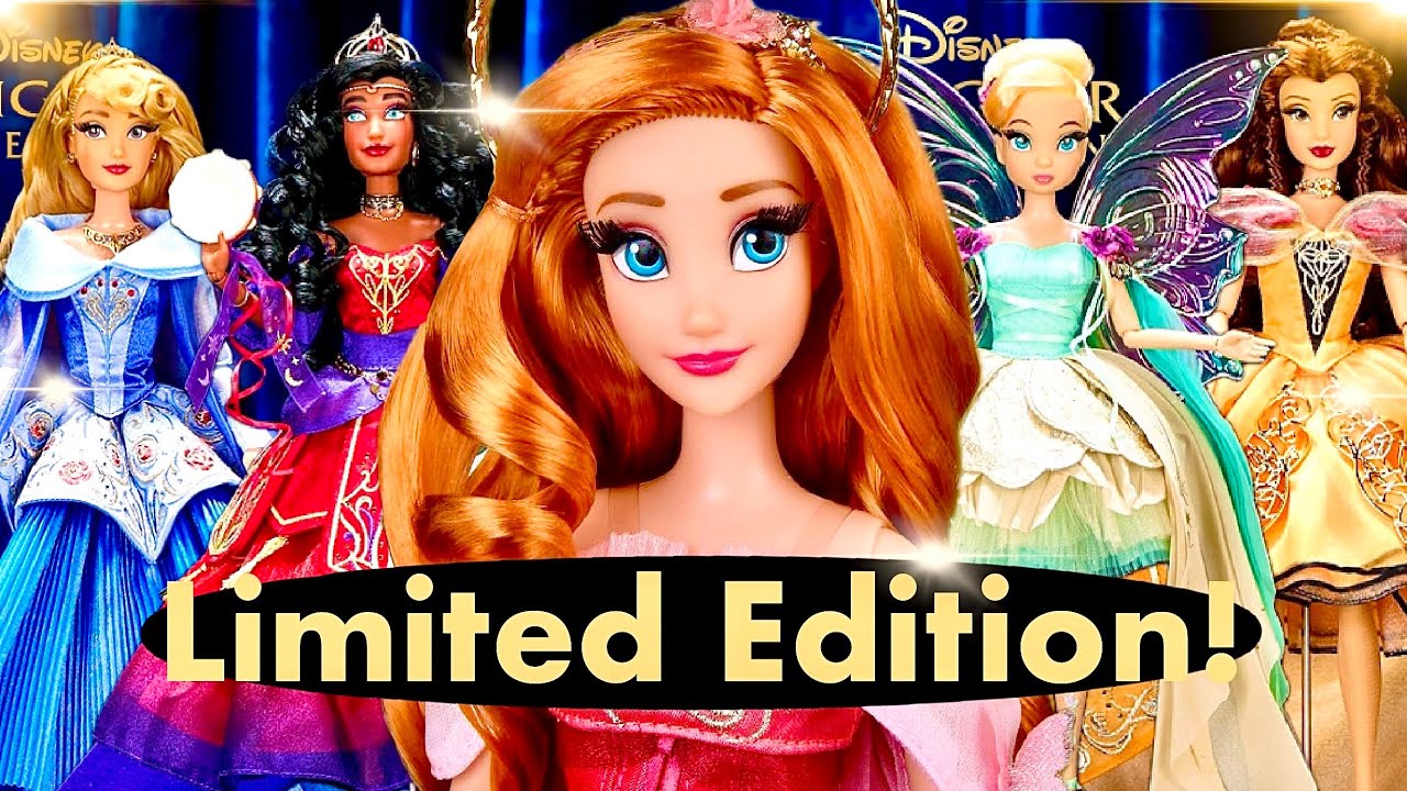 Disney DESIGNER Limited EDITION 2025 Dolls REVEALED! Giselle, Belle, Aurora, Tinkerbell & MORE!!🎀🔥🍵
