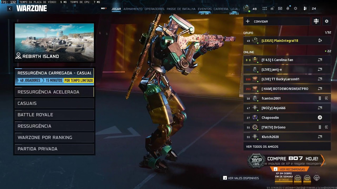 🔵WARZONE Drops on-🔴 +18🔵WARZONE 20-02-26 twitch.tv/plainintegral18