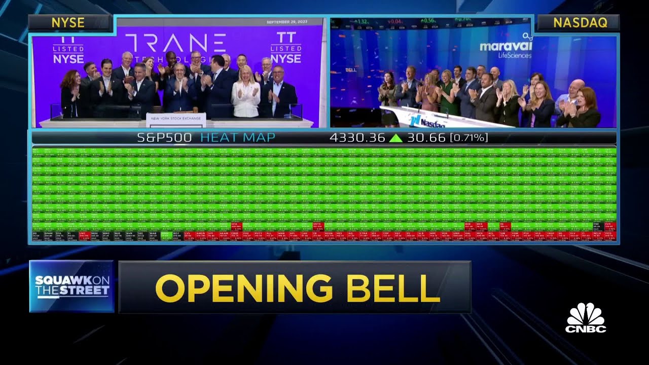 Opening Bell: September 29, 2023