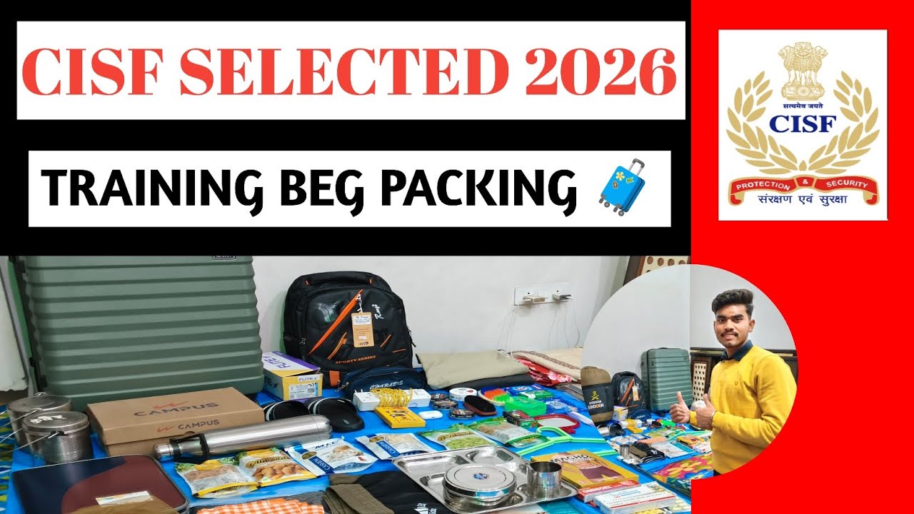 SSC GD Beg packing 🧳#sscgd2025 #trending #video