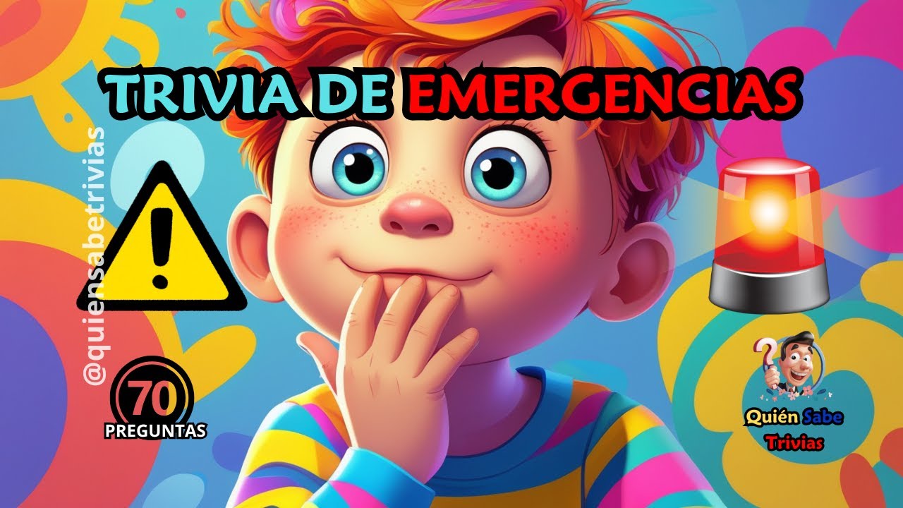 ¿Qué harías en estas Situaciones de Emergencia? #emergencia #trivia #quiz #quiensabetrivias #fypシ