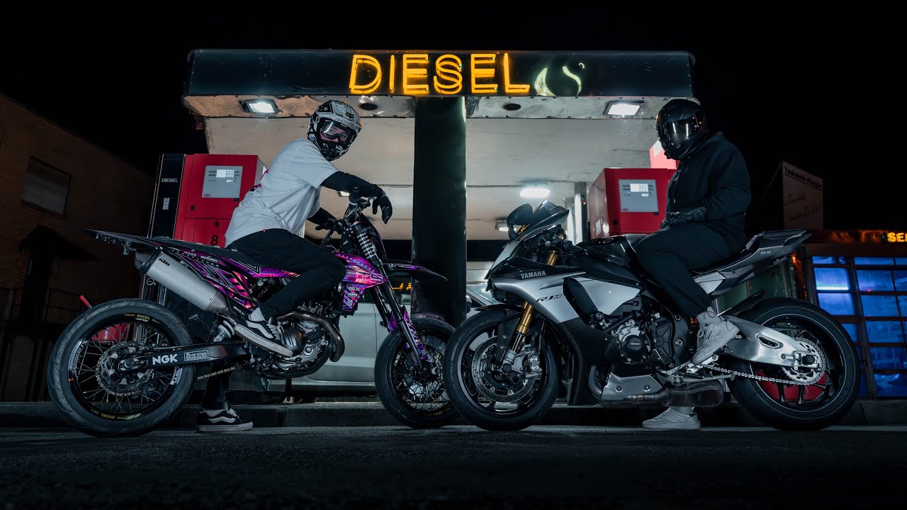 WANNA RIDE? / EXC 500 & R1M NIGHTRIDE
