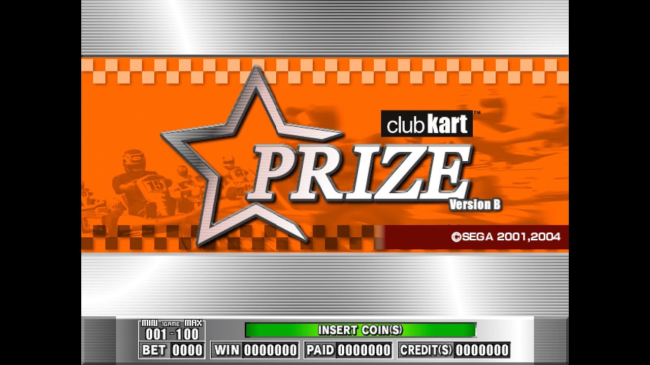 Club Kart Prize Arcade