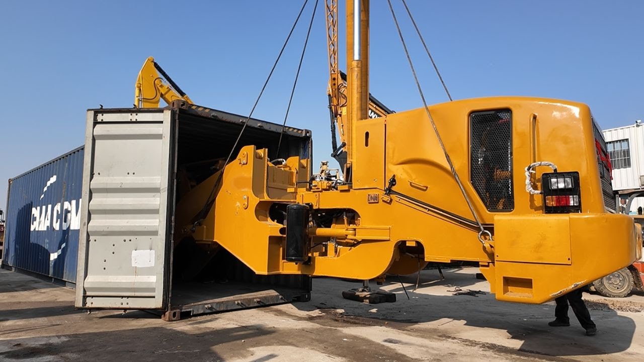 Loading a Wheel Loader, with a Stuck Axle