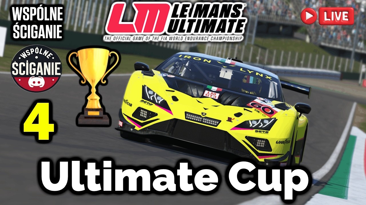 ULTIMATE CUP - LMGT3 Le Mans Ultimate  I 4 I MONZA I Wspólne Ściganie