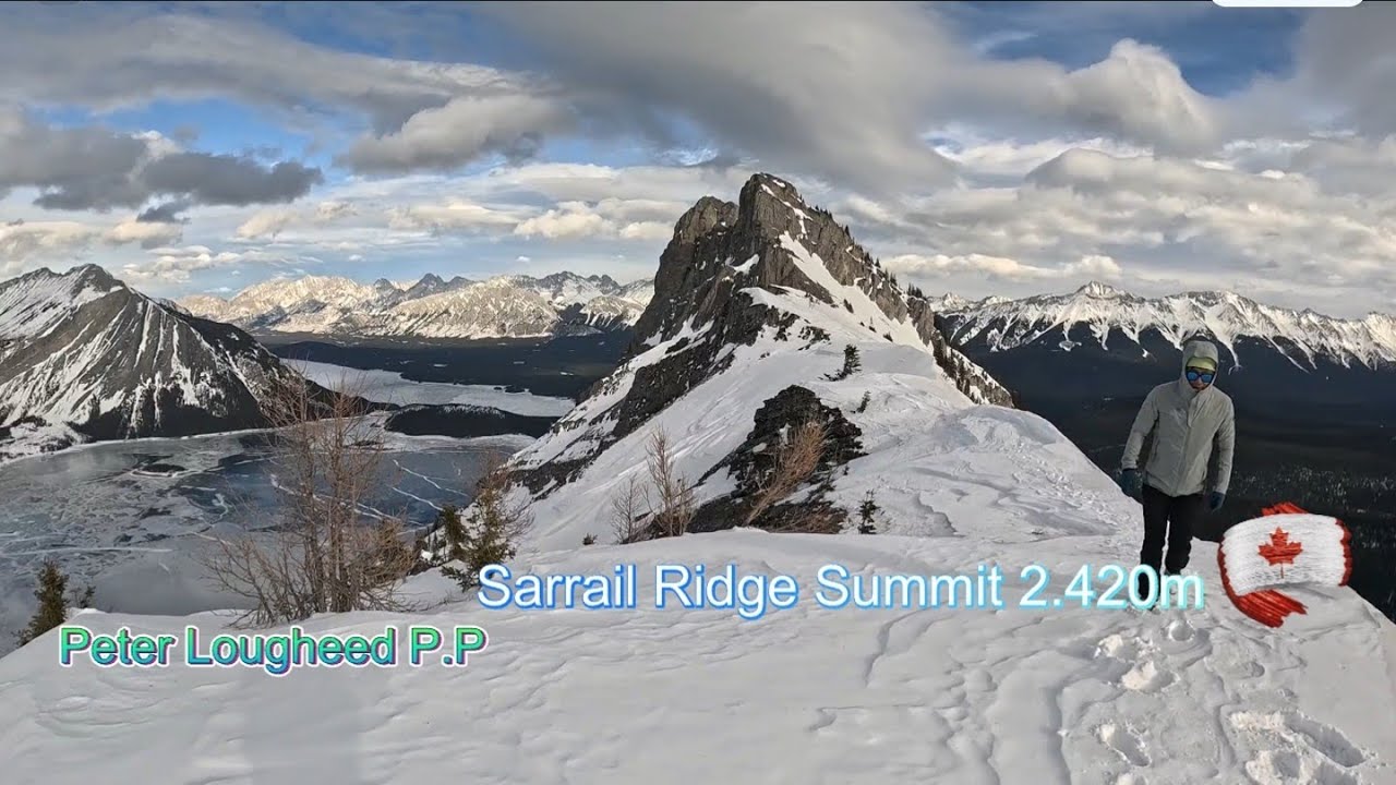 Sarrail Ridge#Kananaskis Lake#snow#mountains#hiking#Calgary