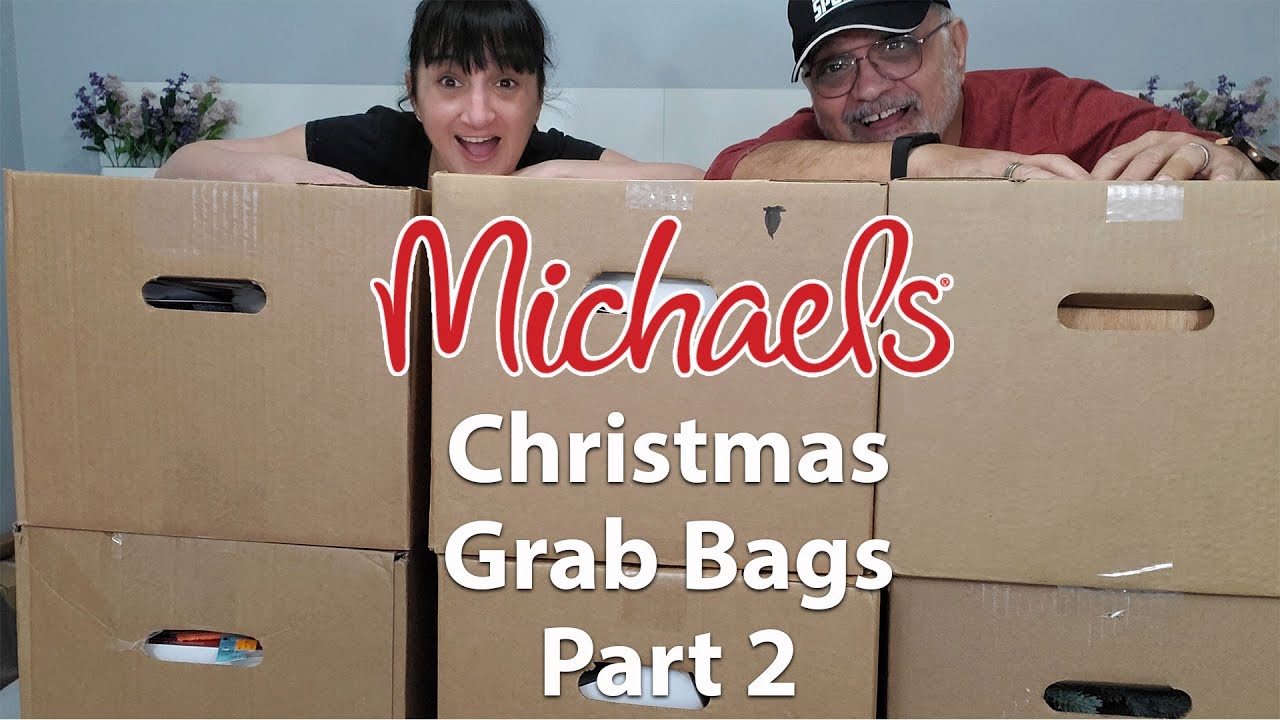 Michaels Christmas Grab Bags Unboxing Part 2 | January 2021 | 6 Boxes
