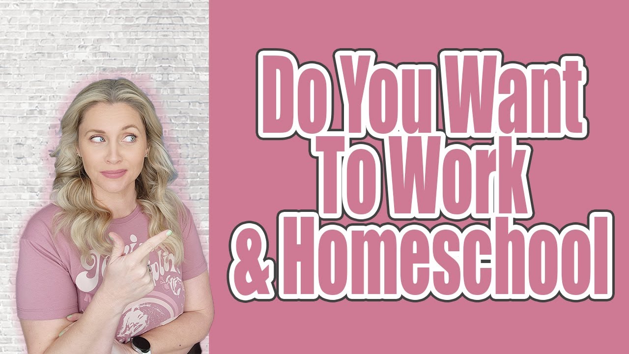 Homeschool Mom Want To Work | Balancing Homeschooling and Work: Tips from a Homeschooling Mom