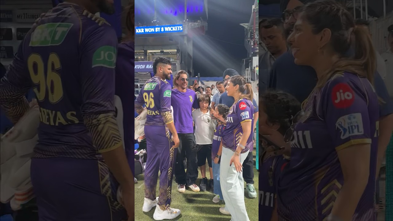 Shah Rukh Khan x Shreyas Iyer | #KnightsTV #TATAIPL 2024