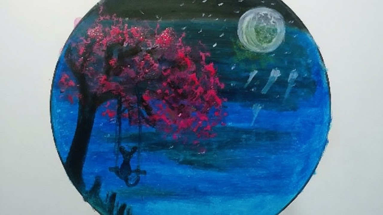 Easy Drawing Anyone Can Do | Relaxing Art for Beginners 🎨🌙