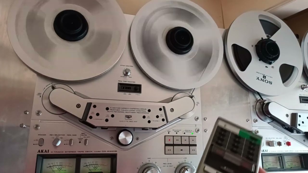 Akai Reel To Reel Multi and dual Remote for Akai635 Akai636 Akai630 Akai625 Akai620 Akai650 